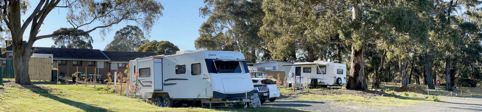 Caravan Park Outside View 