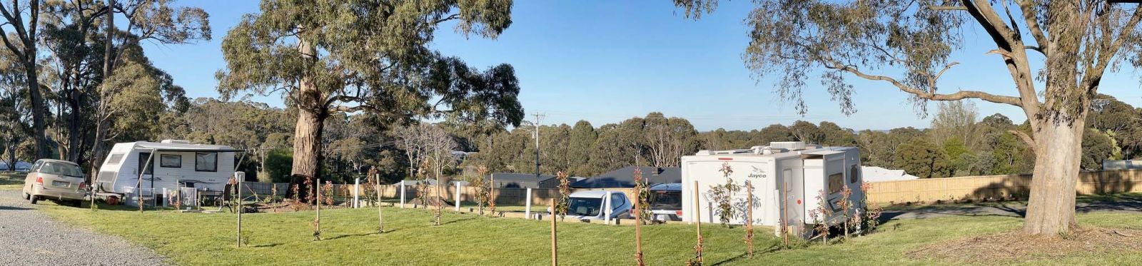 Complete view of Ballarat Caravan Park