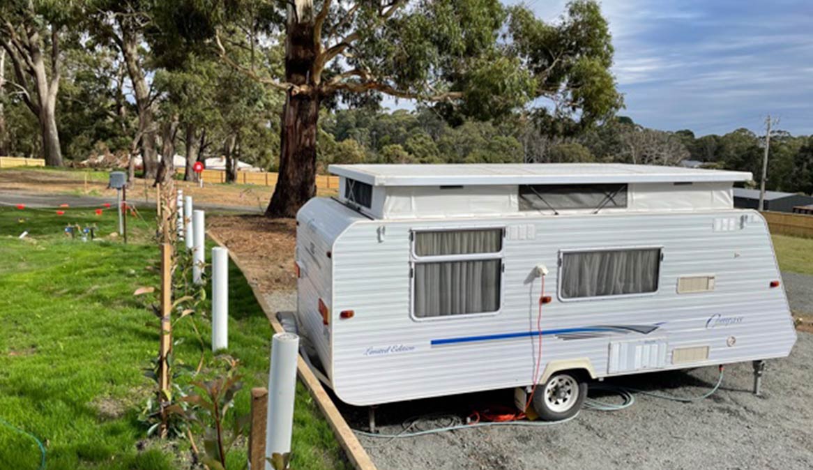 Powered Site at caravan park